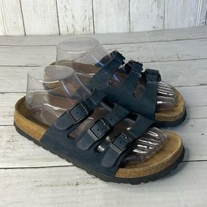 Betula by Birkenstock Blue 3 Strap Sandal